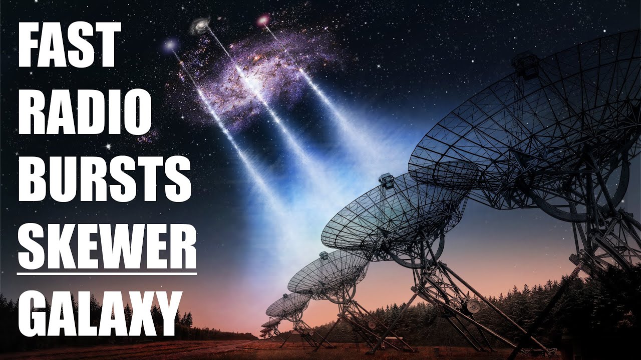 Astronomers Discover Fast Radio Bursts That Skewer Nearby Galaxy